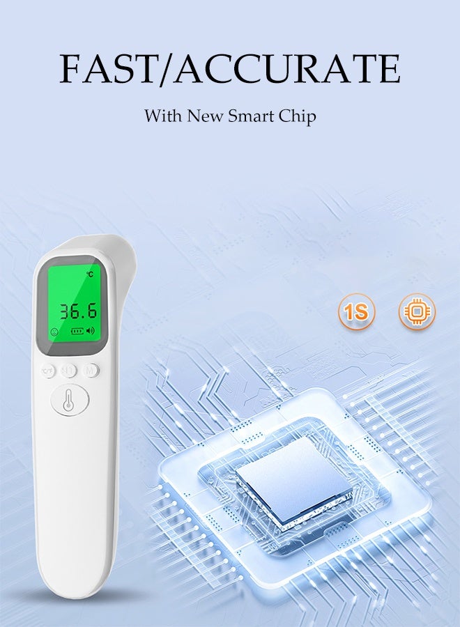 DUNISO Digital Thermometer for Kids，Infrared Digital Non-Contact Forehead Thermometer，Accurate and Easy-to-use Thermometer for Home Use - Image 4