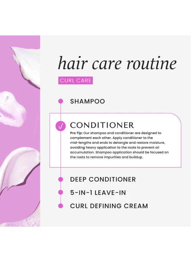 هاسك Curly Care Shampoo 355Ml & Conditioner 355Ml X2 Value Pack