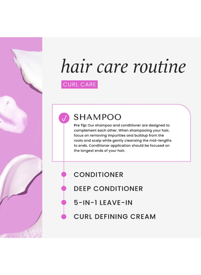 هاسك Curly Care Shampoo 355Ml & Conditioner 355Ml X2 Value Pack