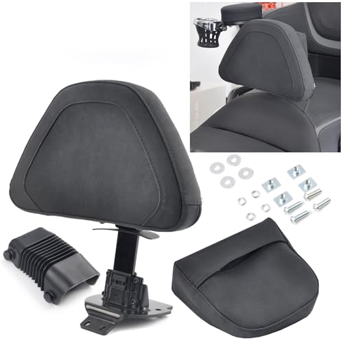 PANICAL Motorcycle for Honda 20212026 Goldwing GL1800 F6B Accessories Quick Release Backrest Sissy Bar Rider Driver Back Support Pad GL1800B Quick Release backrest - Image 1