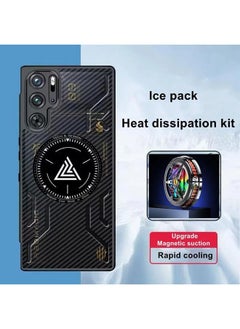 General Cooling Heat Dissipation Acrylic Case Compatible with Nubia Red Magic 9 Pro/ 9 Pro Plus Magnetic Transparent Cover With Cool Fan  - Image 5