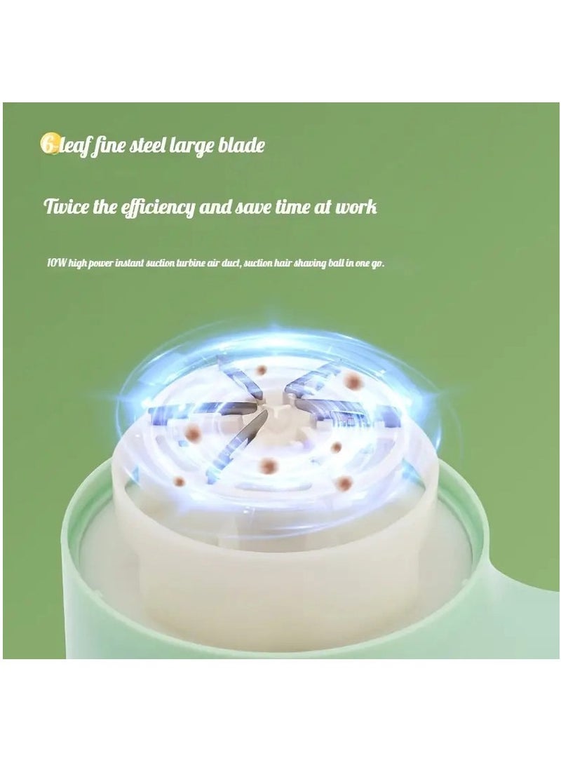 Fabric Shaver and Lint Remover, Electric Lint Remover, USB Rechargeable Model Sweater Defuzzer, 3 Speed Sweater Defuzzer with LED Display Screen for Clothes, Furniture (Purple) - Image 3