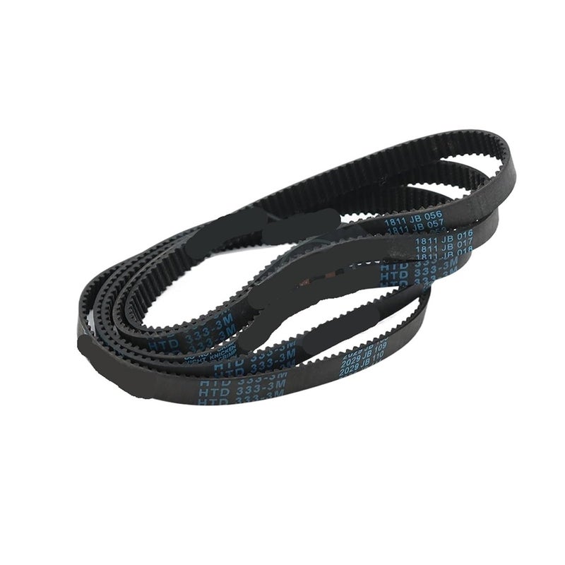 HTD3M Belt Length 90mm to 255mm HTD 3M Timing Width 6mm 10mm 15mm 20mm Drive Rubber Closed Loop(3M-105mm,Belt Width 10mm) - Image 3
