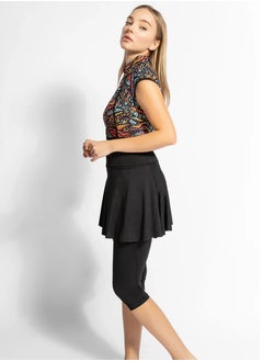 MINERVA SECRETS KUSHTE TUNE - 3 pack Full Body Tankini One Piece Swimsuit With Beach Skirt And Pants  - Image 2