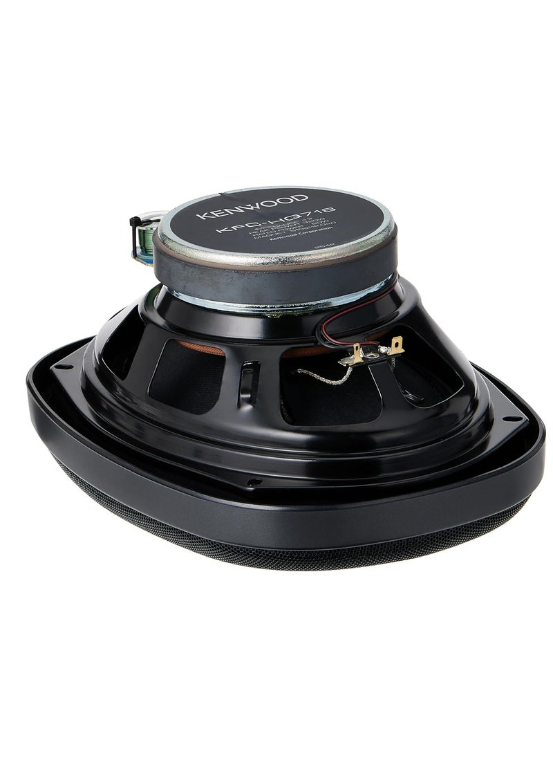 KENWOOD - Kenwood KFC-HQ718 320W 7 X 10 Inch Car Speaker (Black) - Image 1