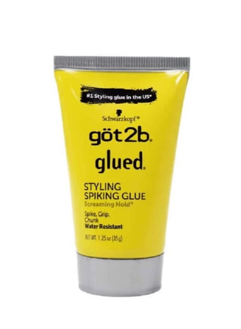 جوت تو بي صمغ جوت 2 بي المقاوم للماء لتصفيف الشعر وعمل قصة السبايكي للجنسين 35 جرام مكون من 3 قطع - Image 2