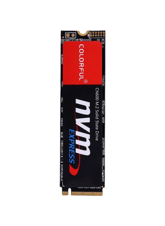 Colorful قرص صلب ثابت ملون 128 جيجابايت واجهة M.2 (بروتوكول Nvme) سلسلة Cn600 Pcie 3.0 X4 - Image 1