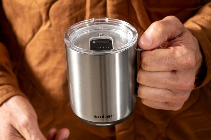 Ember Sliding Lid, Splash-Proof Mug Lid Compatible with First and Second Generation Mugs, 14 oz - Image 4