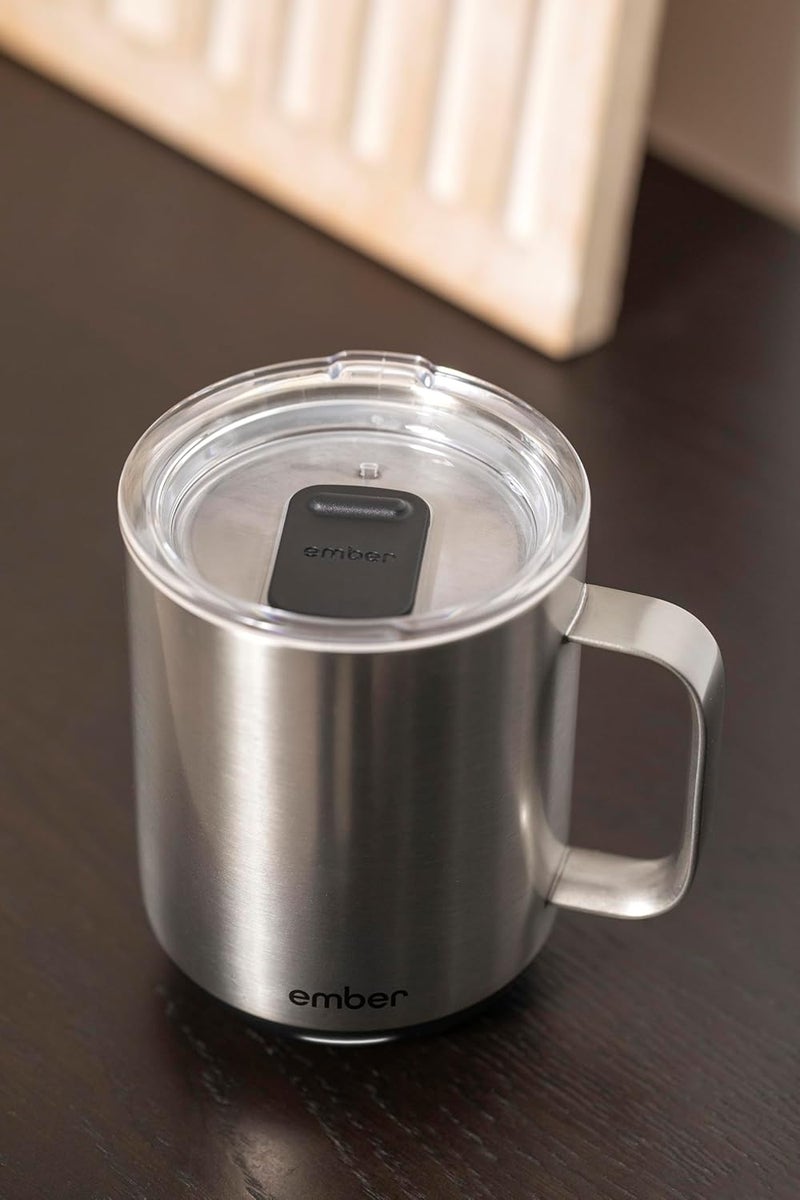 Ember Sliding Lid, Splash-Proof Mug Lid Compatible with First and Second Generation Mugs, 14 oz - Image 3