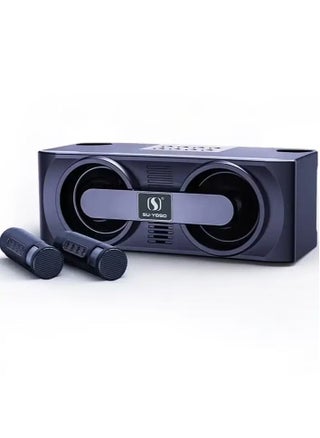M24 Karaoke Speaker with Bluetooth Wireless Mic – Portable Karaoke System, High-Quality Sound, LED Lights, Perfect for Parties, Home, and Outdoor Fun - pzsku/Z8A9D09DB060458E7B88CZ/45/_/1739907424/04f413f6-8d34-455f-9e02-1109eaf61cec