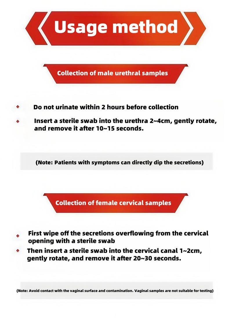 Wondfo - Gonorrhea (NGH) antigen test kit - Image 1