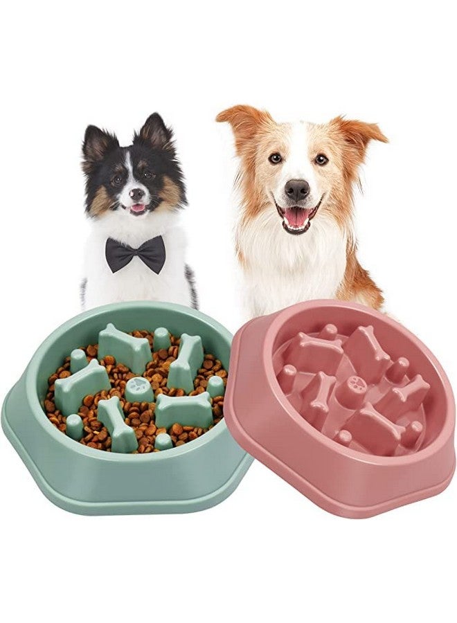 Anti-Chocking Slow Feeding Dog Bowl, Interactive Bloat Stop Bowl Dishes Non-Slide Dog Lick Treat Bowl | Dog Puzzle Bowl (Color As Per Available) - Pack Of 1 - Image 1