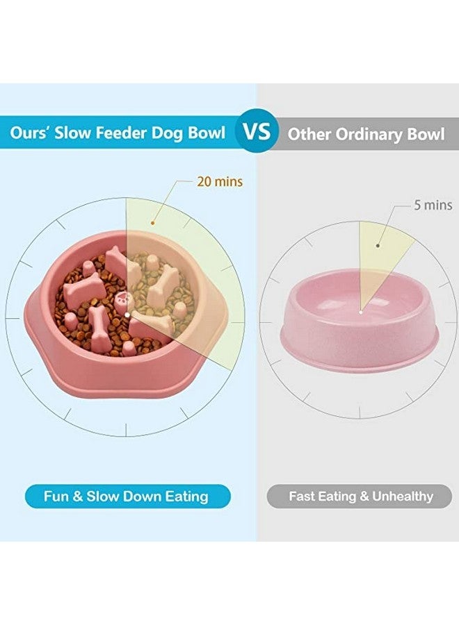 Anti-Chocking Slow Feeding Dog Bowl, Interactive Bloat Stop Bowl Dishes Non-Slide Dog Lick Treat Bowl | Dog Puzzle Bowl (Color As Per Available) - Pack Of 1 - Image 5