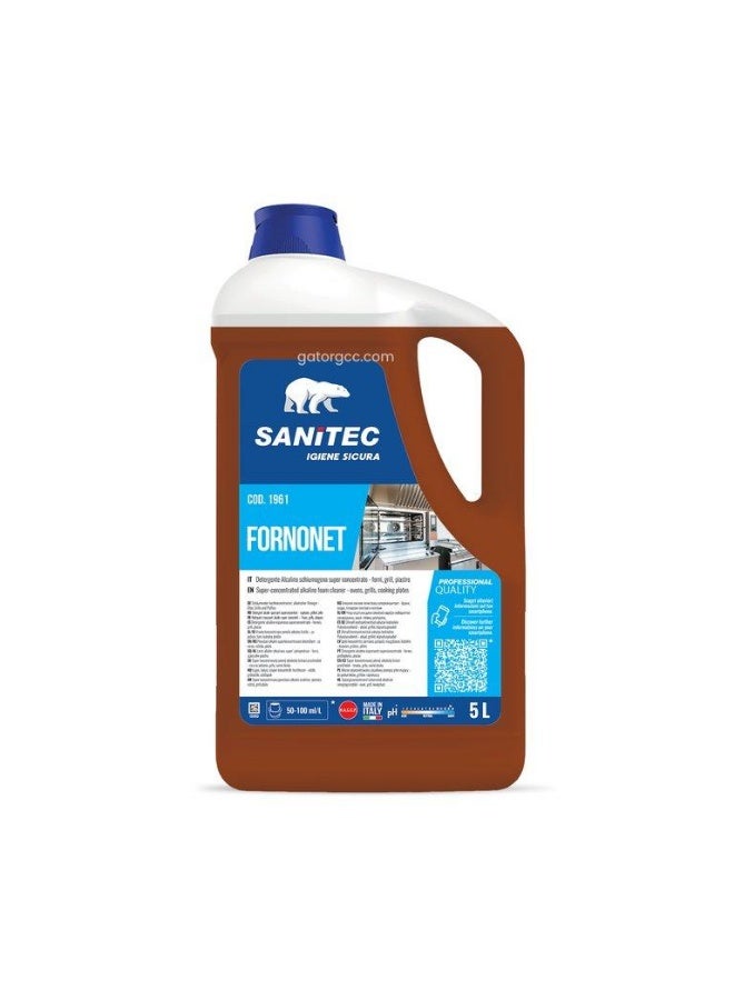 Super-concentrated  foam cleaner – ovens, grills, cooking plates-5 Liter