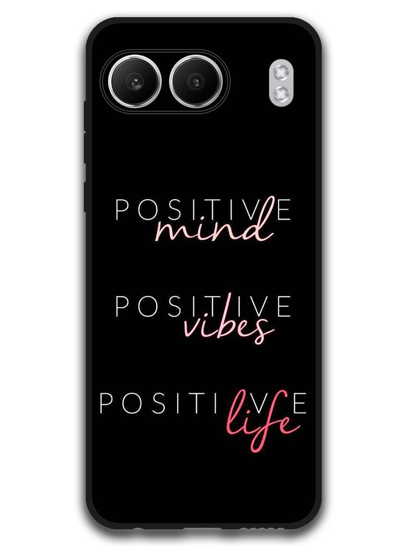 Theodor Protective Case Anti Scratch Shock Proof Bumper Cover For OnePlus Nord 4 Positive Mind - Image 1