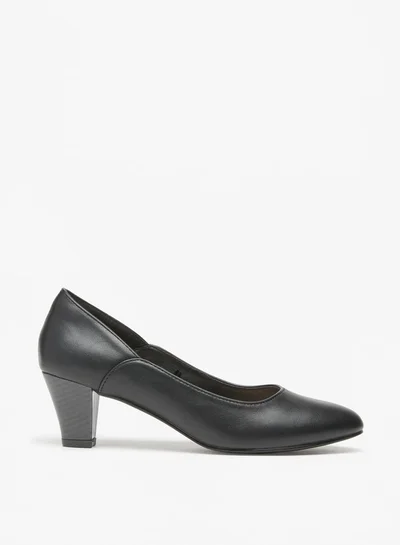 فلورا بيلا من شو إكسبرس Women's Printed Pumps with Block Heel
