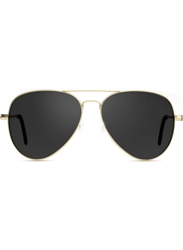 Aviator Sunglasses for Men Women Classic Polarized UV400 Protection - Image 2