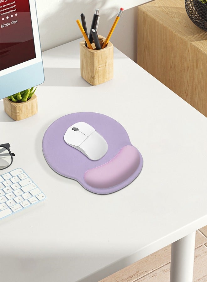 MaWadda Ergonomic Anti-Slip Silicone Mouse Pad with Wrist Rest Durable Polyurethane Bottom Small Gaming Mouse Pad Laptop Accessories for Office Home Daily Use - Image 5