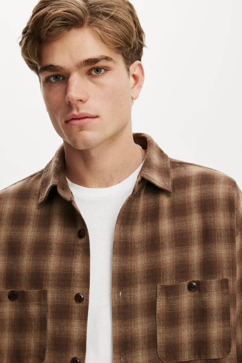 Cotton On  Richmond Long Sleeve Shirt for Men | Best Price UAE