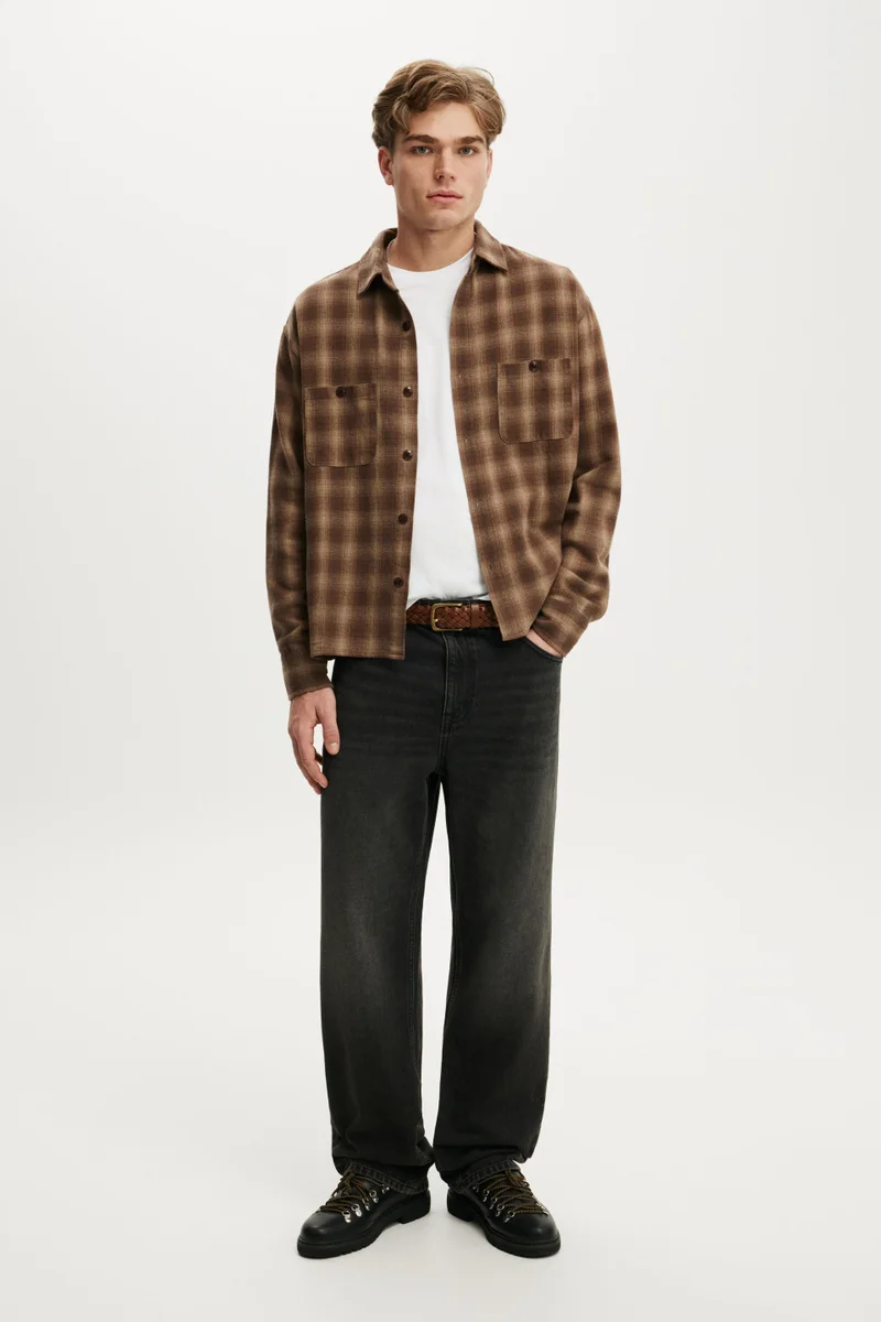 Cotton On  Richmond Long Sleeve Shirt for Men | Best Price UAE