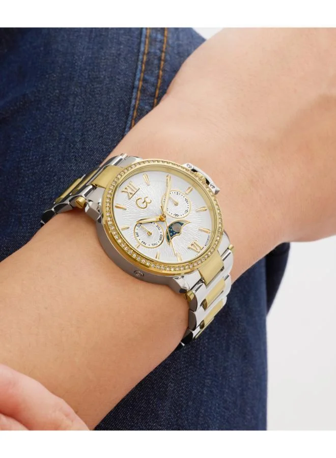 Gc MoonChic Large Size Metal Analogue Watch