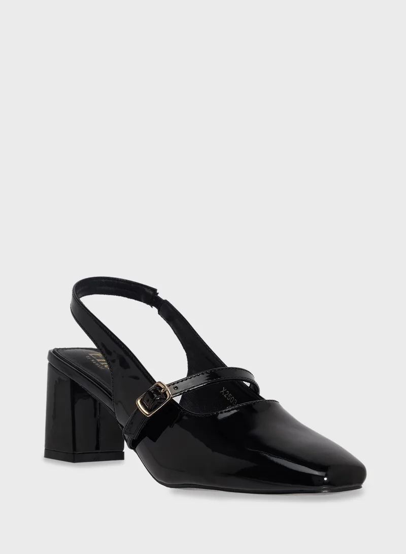 ELLA Mary-Jane Heeled Pump