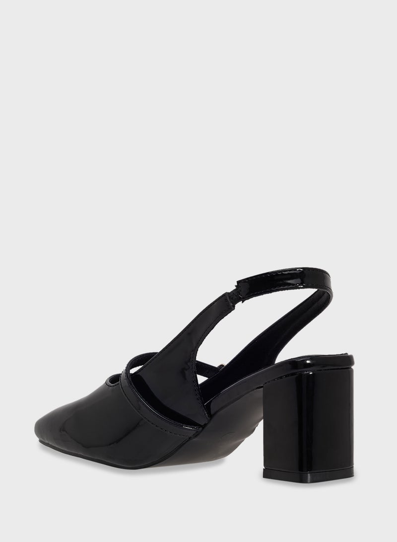 ELLA Mary-Jane Heeled Pump  - Image 2