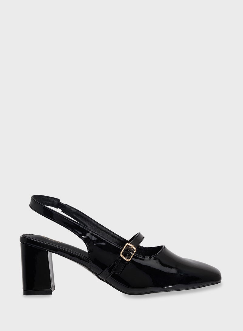 ELLA Mary-Jane Heeled Pump  - Image 1