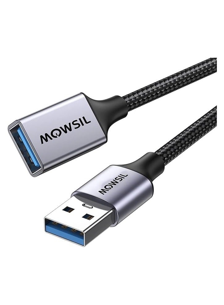 Mowsil USB Extension Cable 3Mtr USB A Male to Female Extension Cord USB 3.0 Extender 5Gbps Data - Image 1