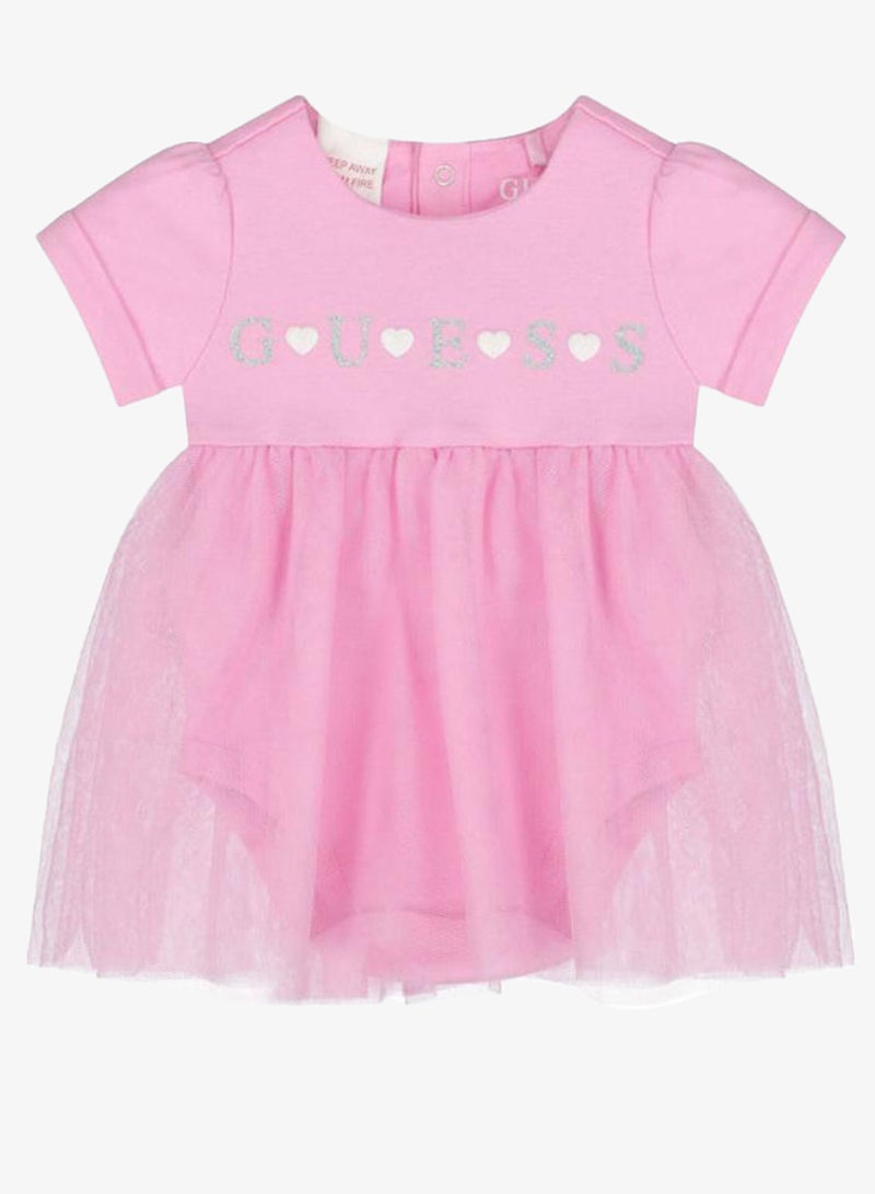 GUESS Infant Short Sleeve Mini Dress - Image 4