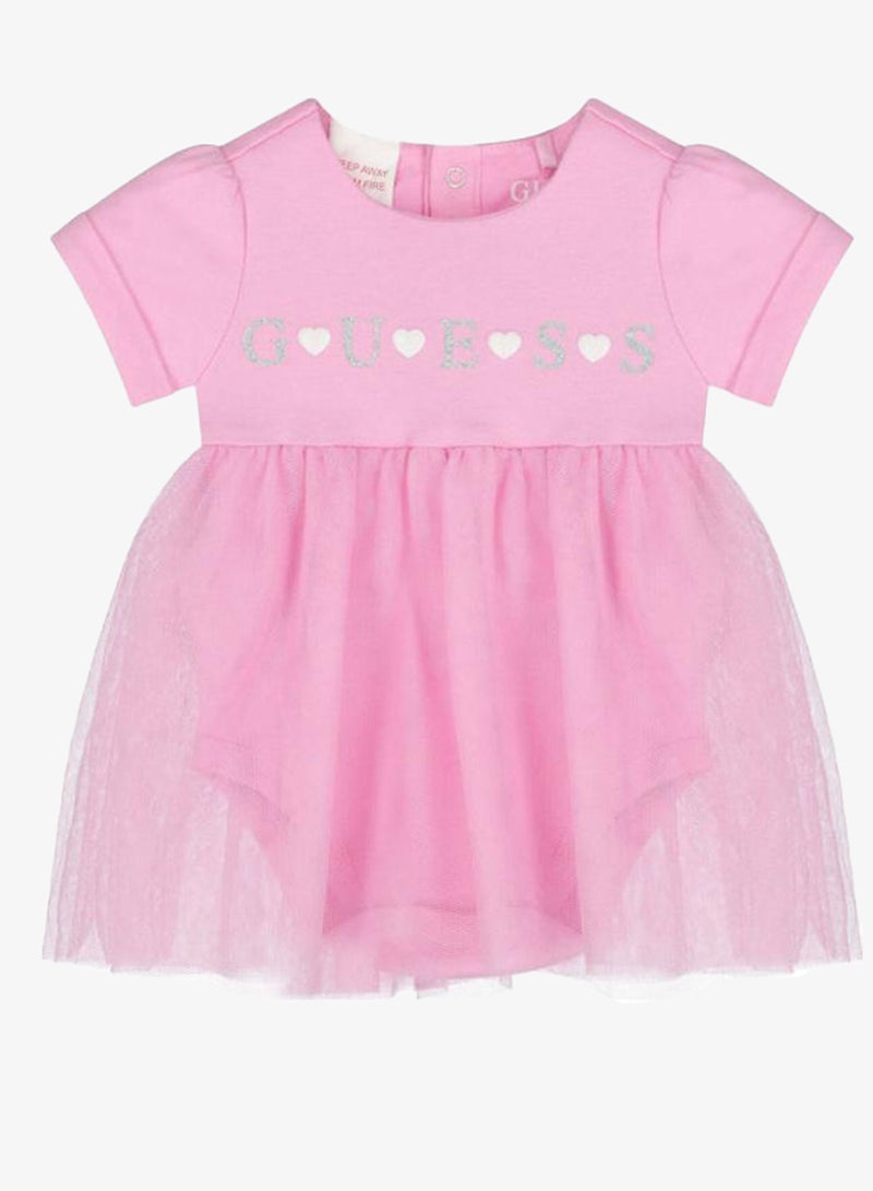 GUESS Infant Short Sleeve Mini Dress - Image 1