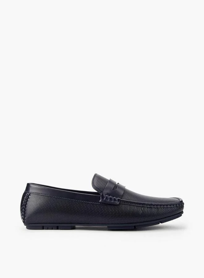 LBL by Shoexpress Men Waffle Textured Loafers