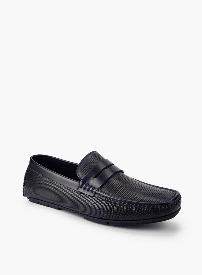 LBL by Shoexpress Men Waffle Textured Loafers