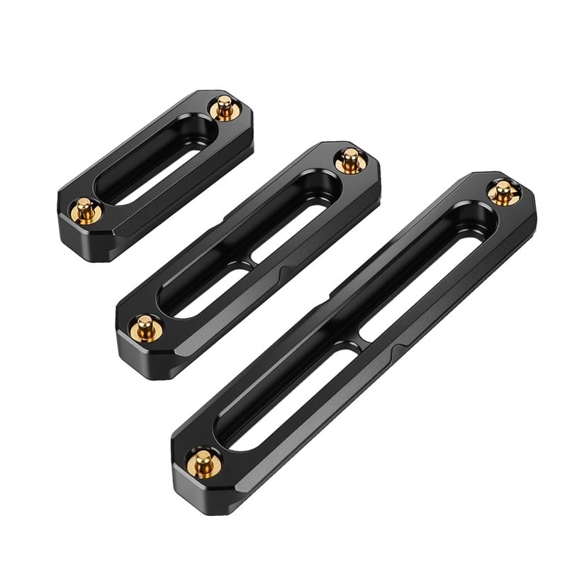 CAMVATE Triple NATO Rail Quick Release Bar 50mm / 70mm / 100mm - 2123 - Image 1