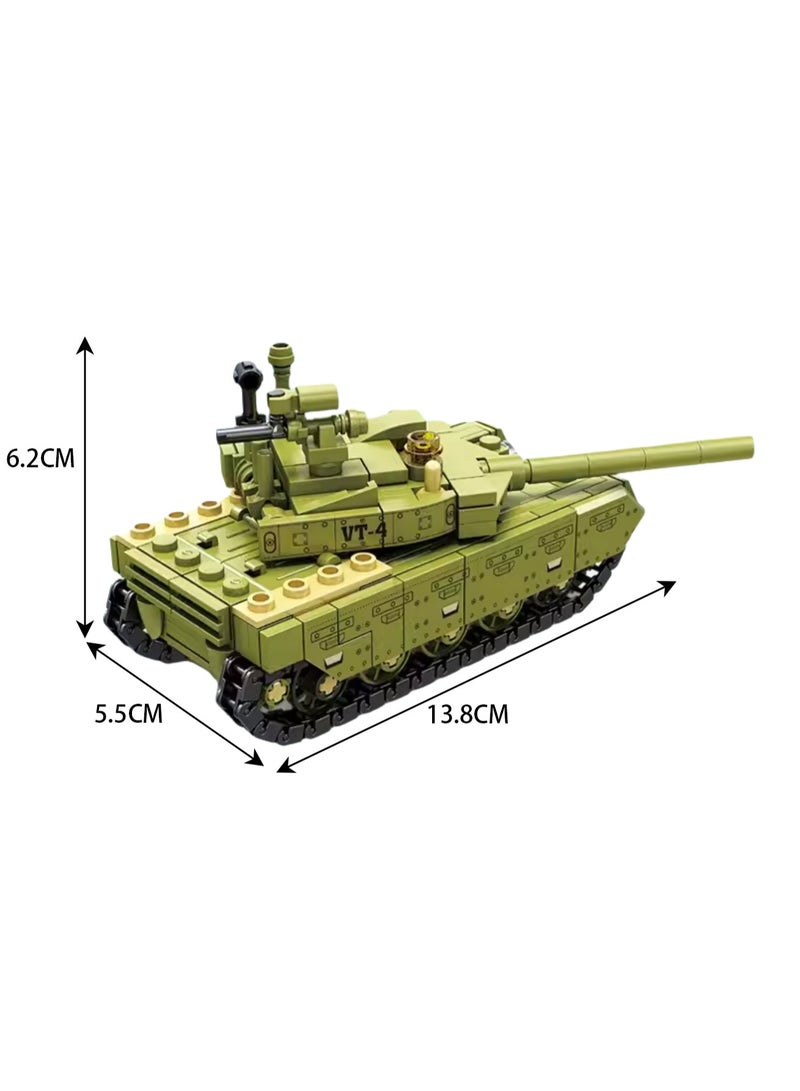 Tank Building Blocks Assembly Model Boy Small Particle Assembly Toy - Image 2