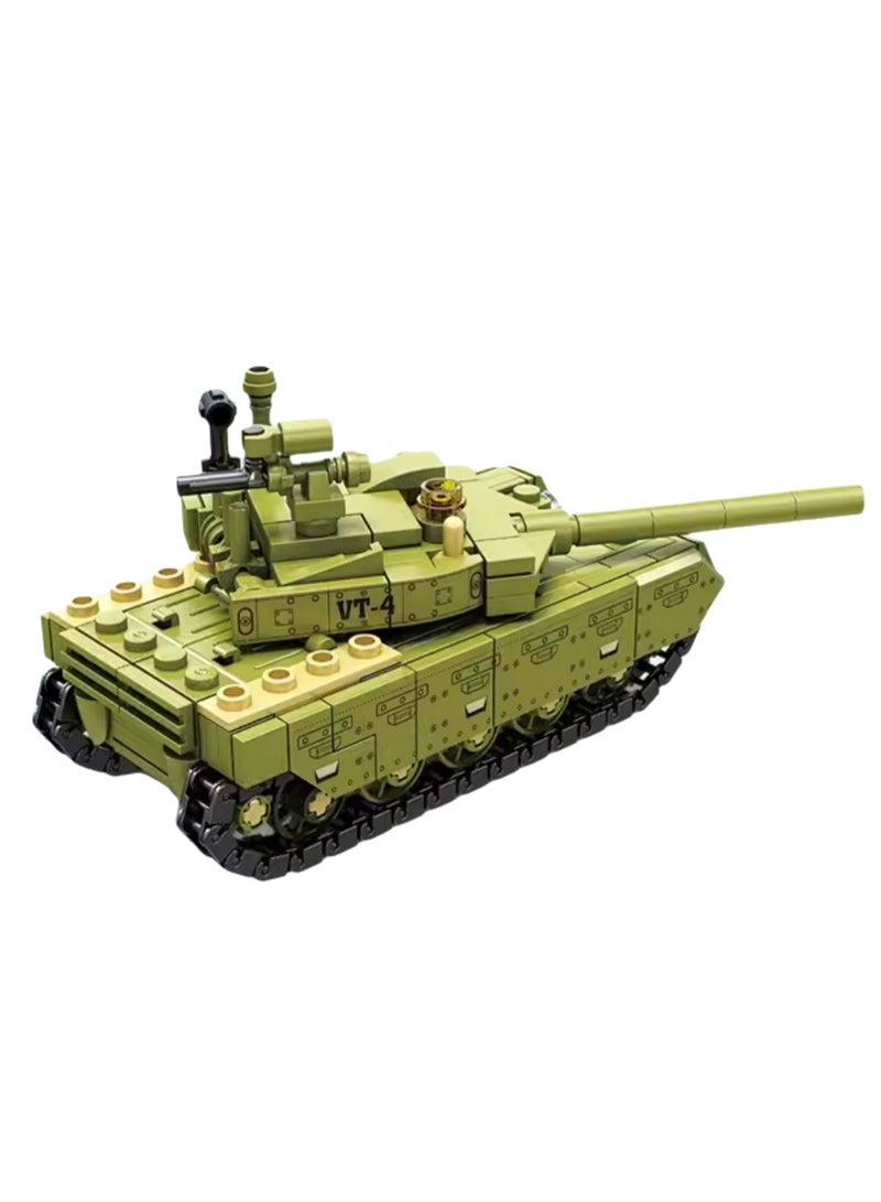 Tank Building Blocks Assembly Model Boy Small Particle Assembly Toy - Image 1