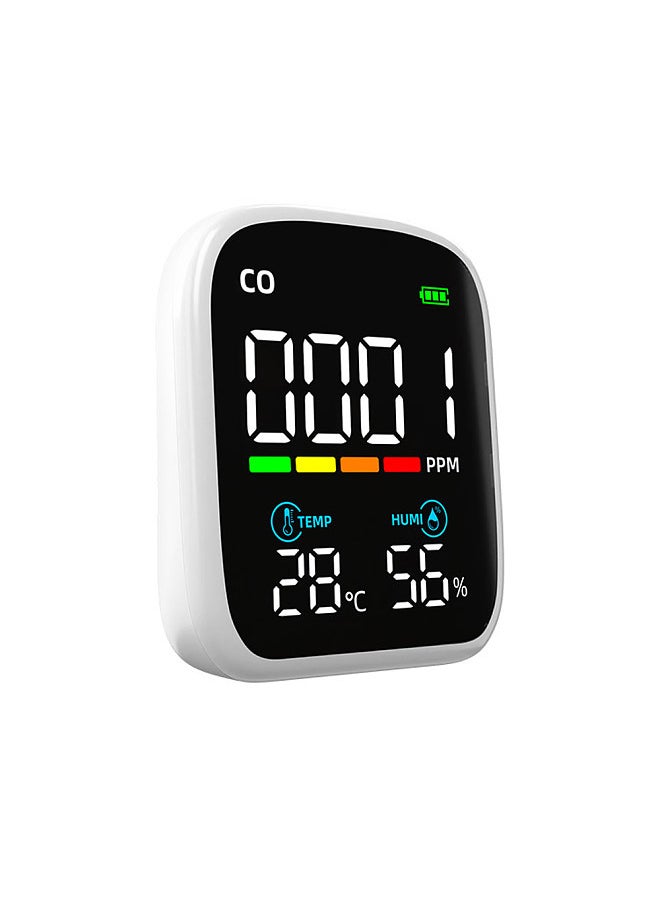 Generic Digital LED Display CO Detector Portable Carbon Monoxide Tester Multifunctional Temperature and Humidity Test Meter Electrochemical CO Sensor Household Air Quality Tester  - Image 4