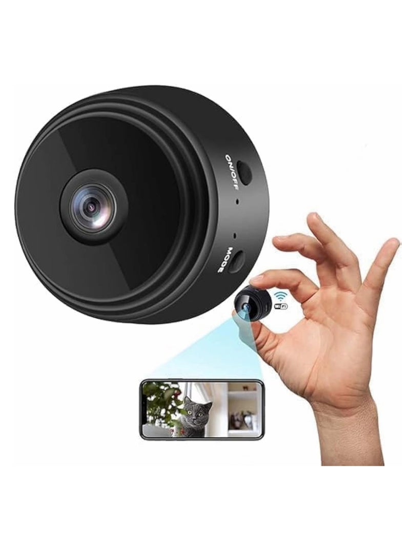 Generic Mini WiFi Camera Mini Camera Remote Monitor Home Security 1080P Camera IR Wireless Camera Smart Tracking Camera with Night Vision and Motion Detection for Indoor and Outdoor - Image 1