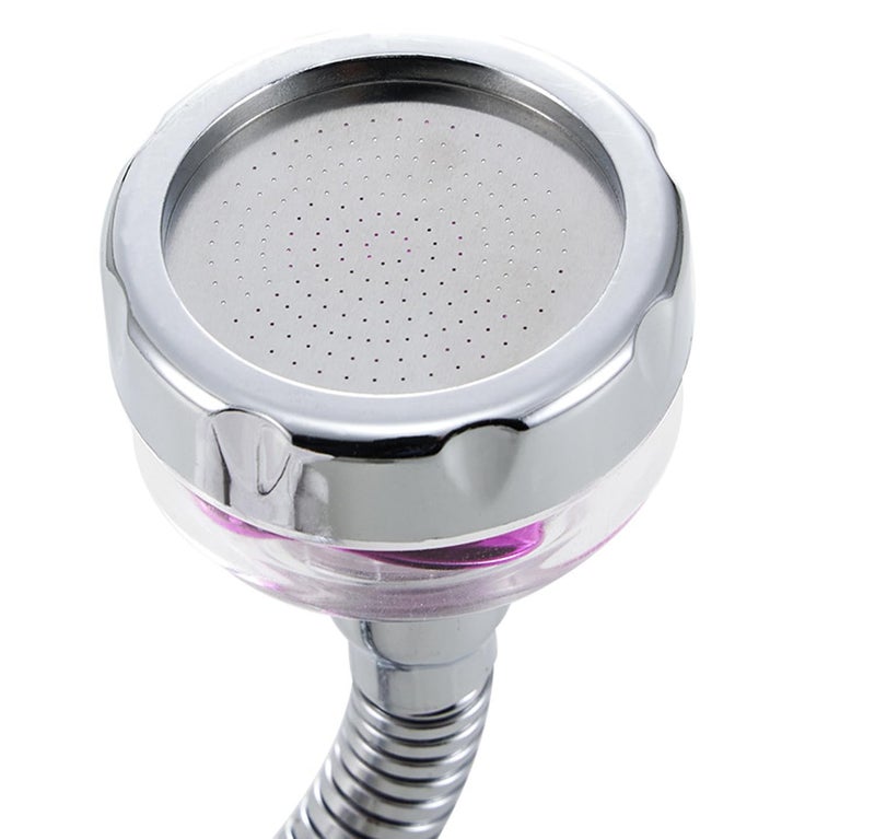 DHRUSIMI 360 Degree Water Swivel Tap Aerator Swivel,Splash-Proof Faucet Splash Head for Bathroom Kitchen Tap Nozzle Filter Water Saving Faucet Extender with Complete Accessories Random Color - Image 3