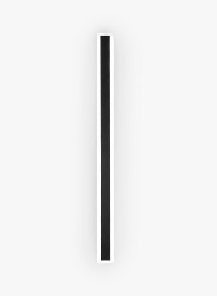 Target Linear Metal LED Outdoor Wall Lamp Black 100x8cm - Image 2