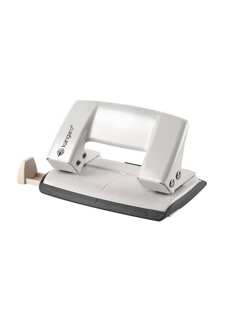 Kangaro Paper Punch AION-10G Mini Metal w/Guide Bar - Punching Capacity: 10 Sheets - Image 2