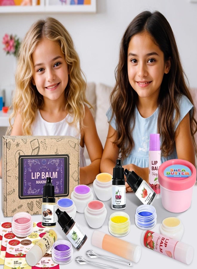 JUYRLE DIY Lip Balm Kit - Make Your Own Natural Beeswax Lip Balm with Containers, Moisturizing Base, Perfect for Kids and Adults - Image 5