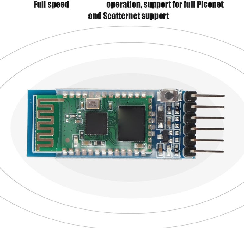 Cuifati Bluetooth Module UART RS232 Serial Converter HC-05 Transceiver Module Serial Port Communication BT Module - Image 3