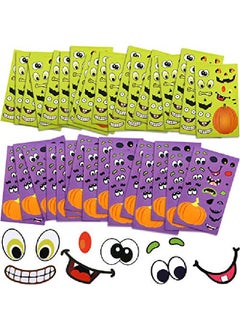 120 Sheets Halloween Stickers Sheets Pumpkin Decoration Stickers Lantern Face Stickers For Halloween Party Supplies - pzsku/Z8A9E7A322E8C00C78CF2Z/45/_/1652724435/d691341b-bf86-49fe-ae27-5753b8cb2080