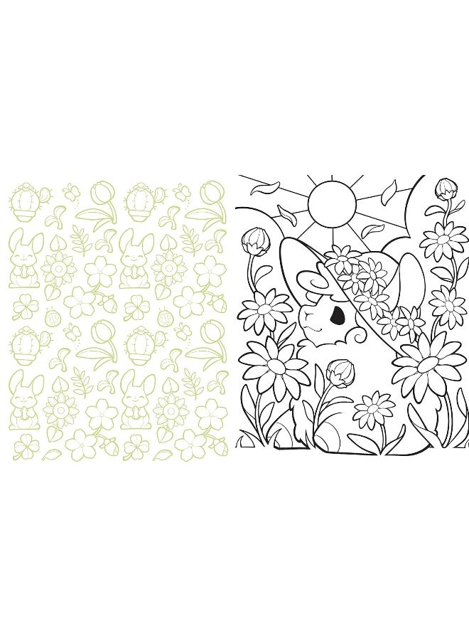 Cute Chibi Creature Coloring: Color over 60 Adorable Creatures  - Image 4