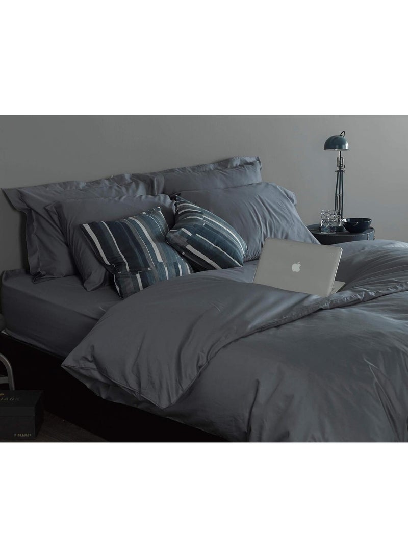 Y&D Bed Sheets 274cm * 259cm Bed Hat 198cm * 203cm 35cm Pillowcase 51cm * 101cm * 2 Plain Bedding 4-piece Set  - Image 2