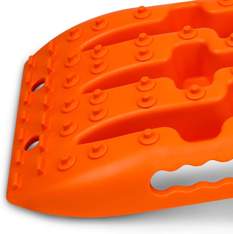 Oasisgalore Liquid tight joint Car Recovery Board Accessories, 3rd Gen Orange New Recovery Traction Tracks Sand Mud Snow Track Tire Ladder with 10-Ton Load Capacity for 4WD Off Road Suv Truck Globally popular elegant design - Image 4