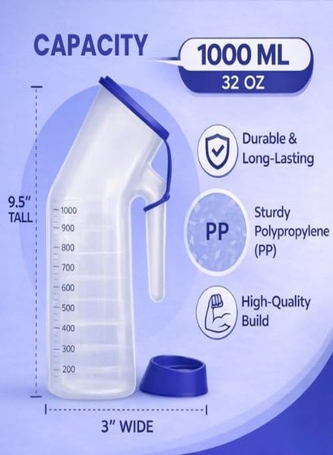 MCP urine pot for men polypropylene, autoclavable urine collector for women, bedpan for adults - Image 2