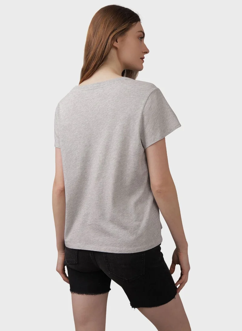 امريكان ايجل Graphic Crew Neck T-Shirt