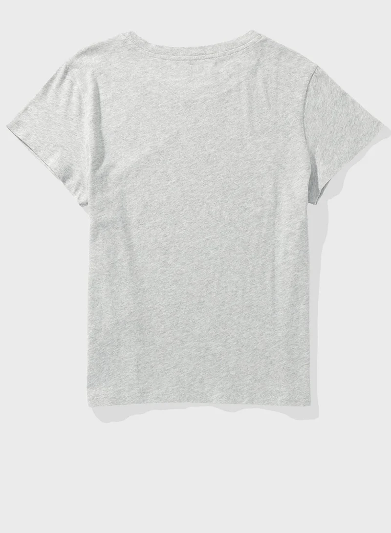 امريكان ايجل Graphic Crew Neck T-Shirt